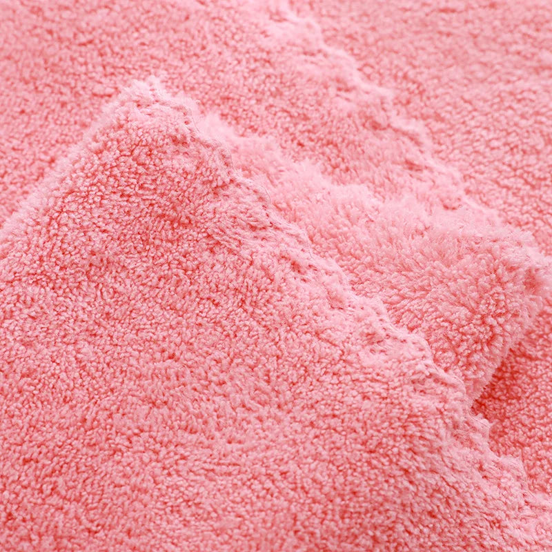 Soft Highly Absorbent Quick-drying Coral Velvet Bath Towel