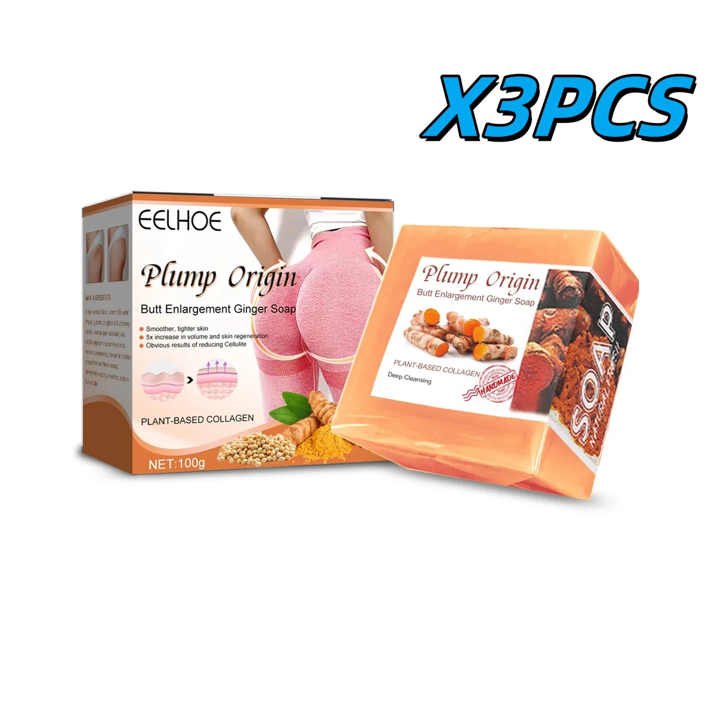 Hip Lifting Soap Buttock Enlargement Anti Cellulite Shaping Butt Brightening Soap