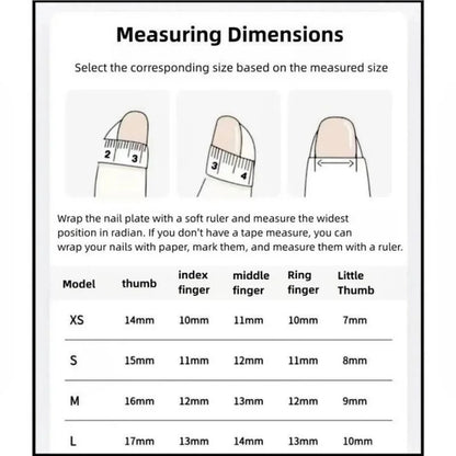 10pcs Short Duckbill Handmade Fake Nails Art Simple Black French False Nail with Diamond Tips Design Press on Nails Set Finished