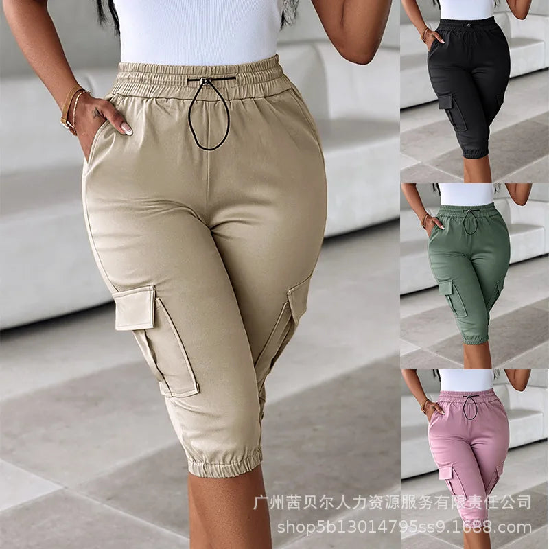 Gireshne Calf Length Pant Elegant Shorts