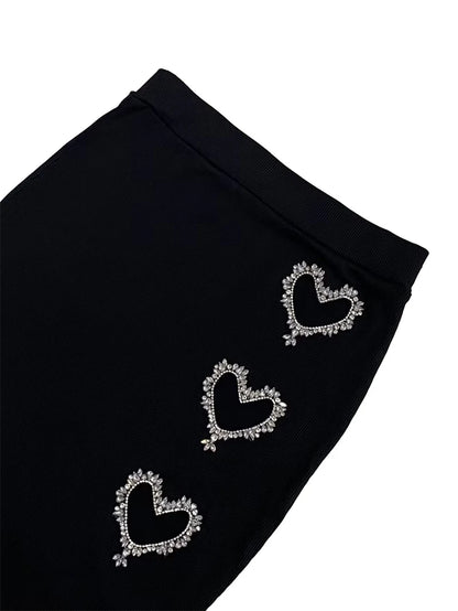 Crop Top + Mini Skirt Night Club Outfits Matching Sets