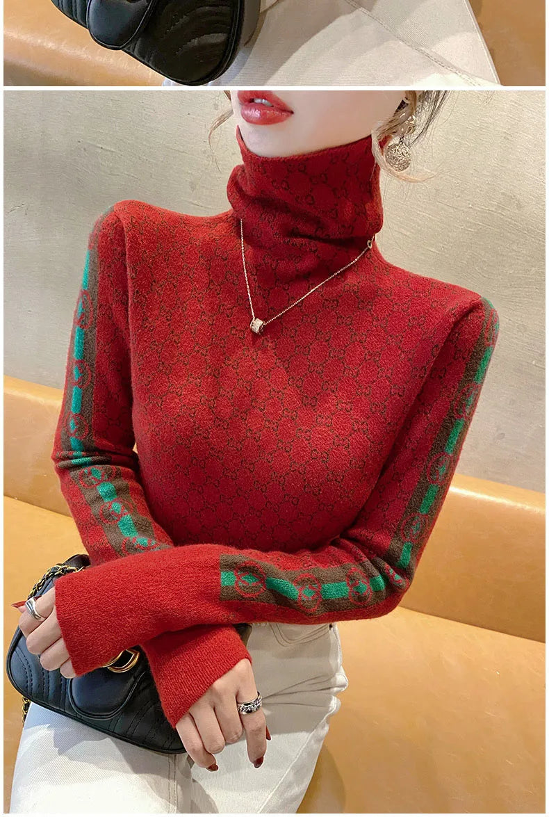 Evelynn's Vintage Chic Slim Sweaters Winter Fashion (Comfortable)