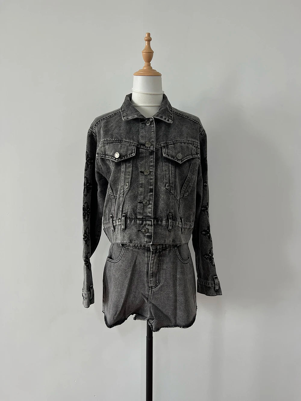 Jenny New Retro Denim Jacket (Washed)