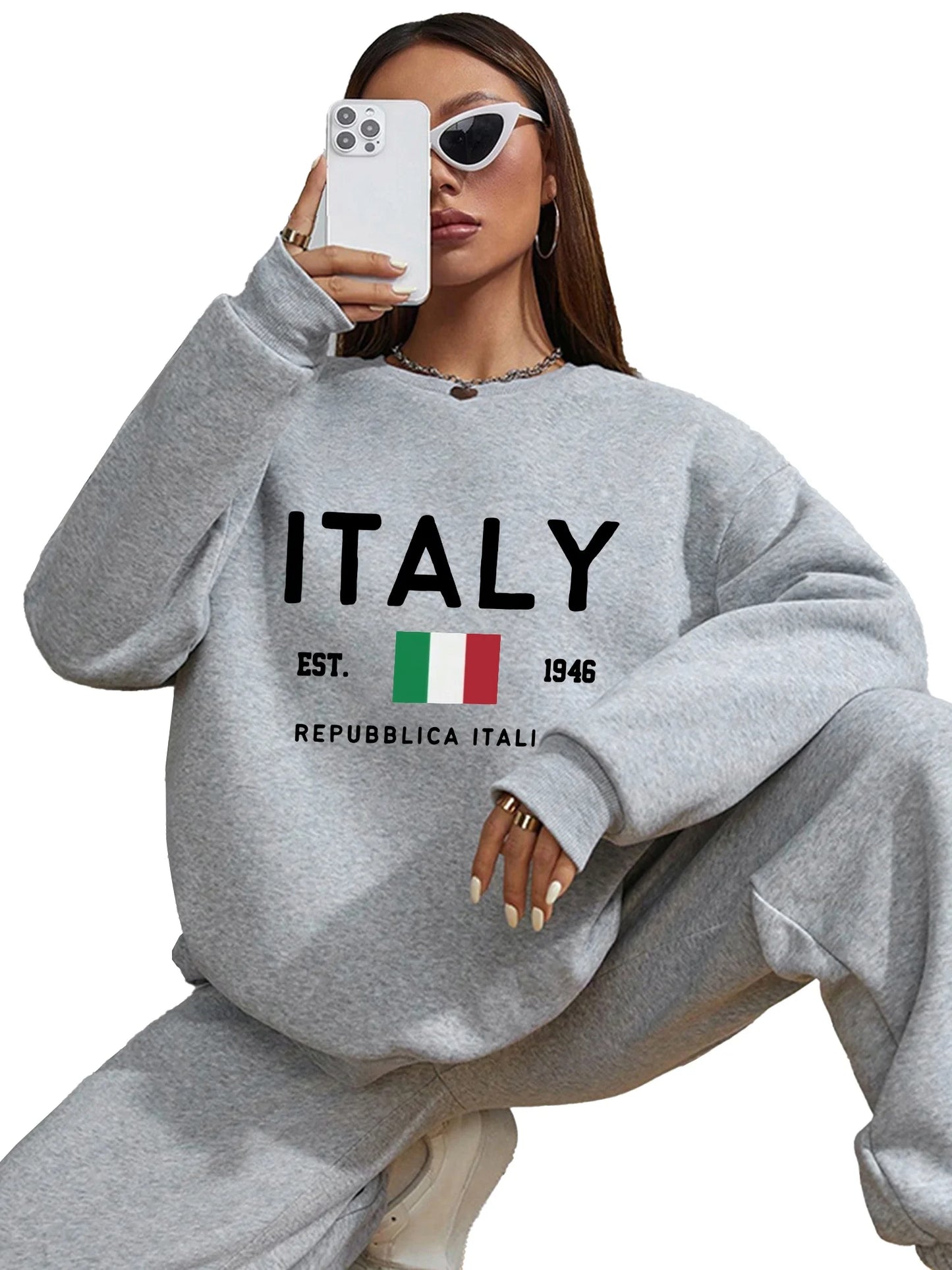 Italy Long Sleeve Women Tops (Basic Shirt)