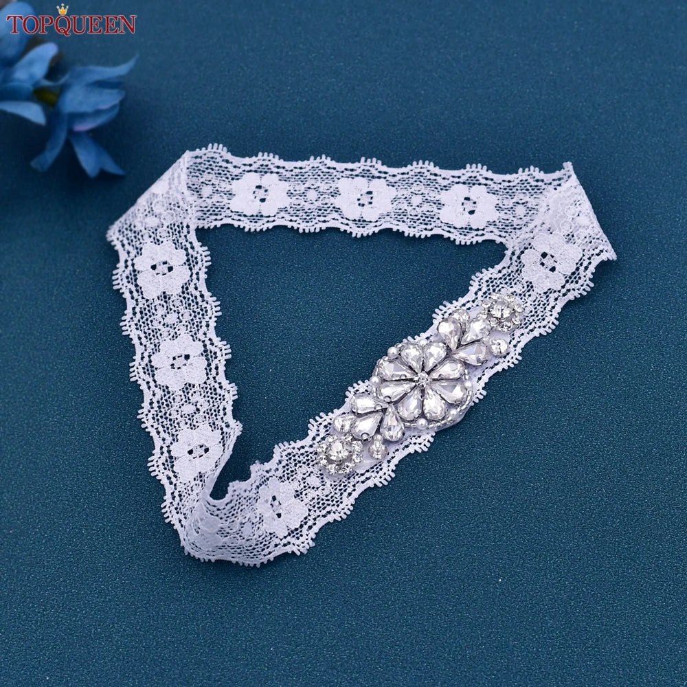 TOPQUEEN Wedding Bridal Garter Belt Bride Sexy THS05 ST33