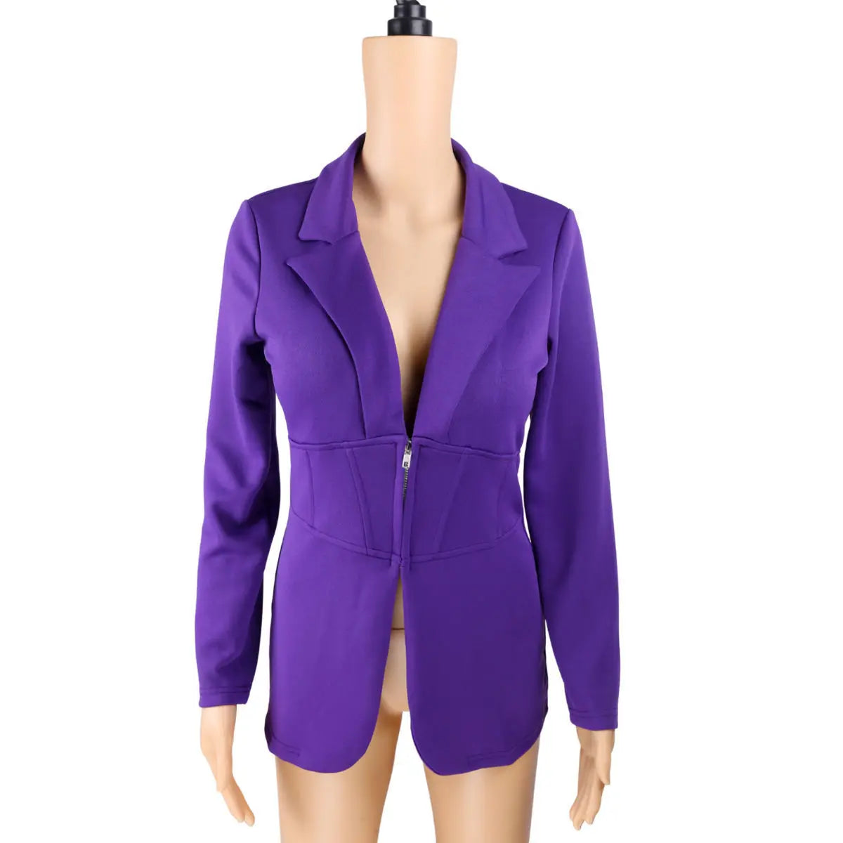 Amie's Outerwear Elegant Long-sleeved Blazer