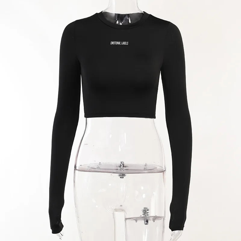 Round Neck Long Sleeved 3/4 + Shorts Sets