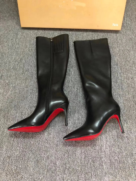 Onisha Red Sole Pointed Toe Modern Boots