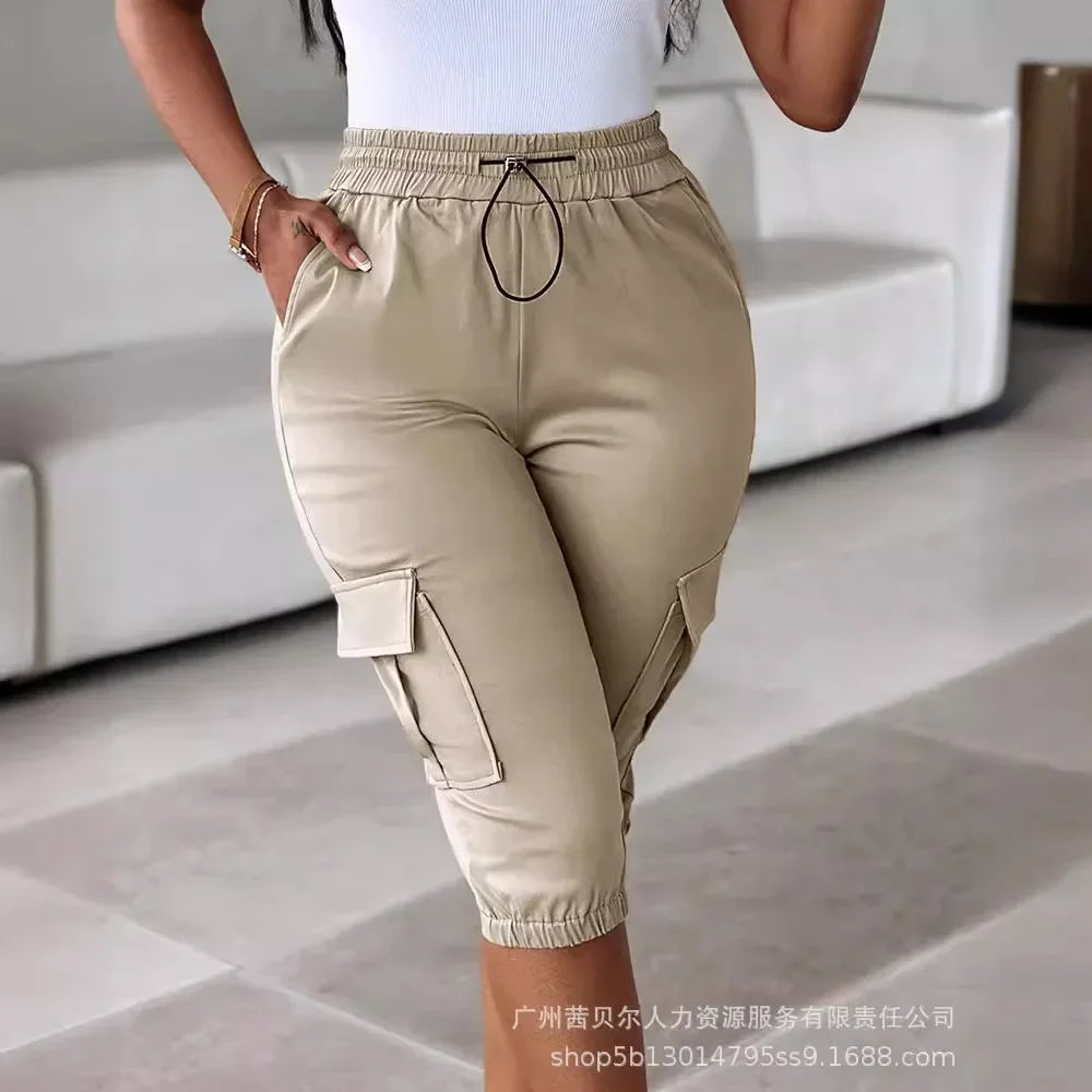 Gireshne Calf Length Pant Elegant Shorts