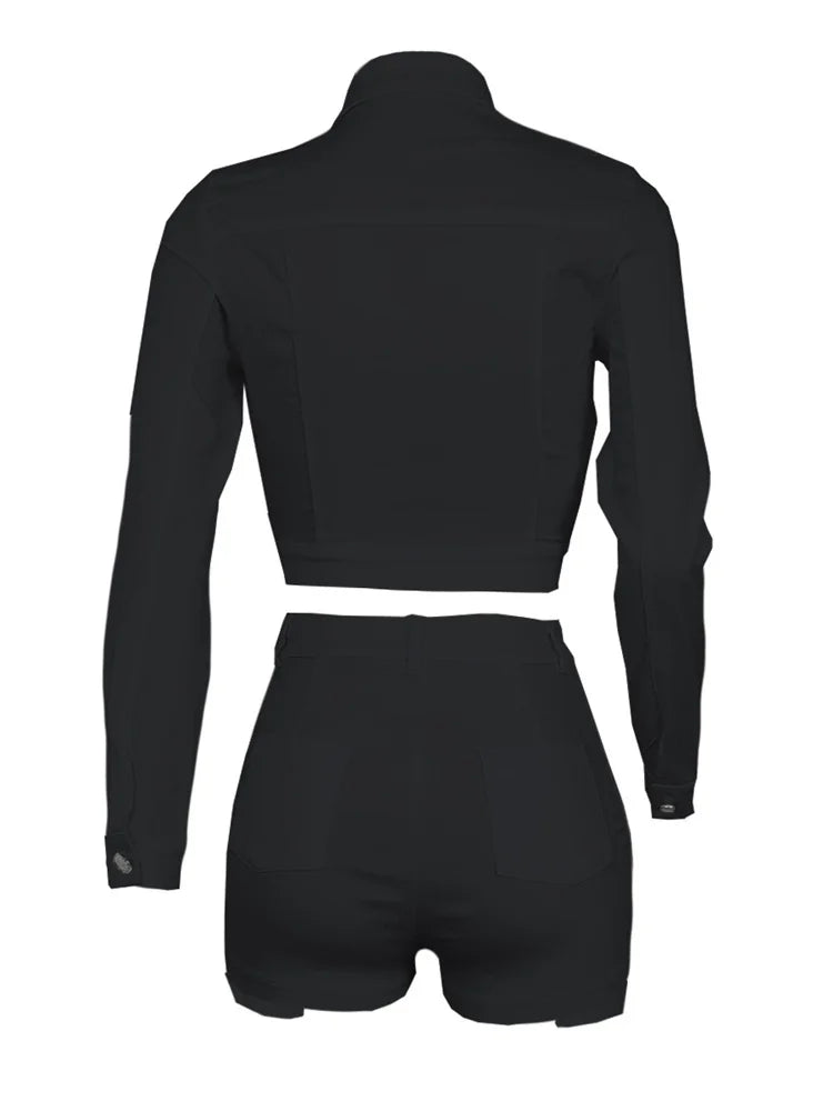 Women Two Piece Short Sets 