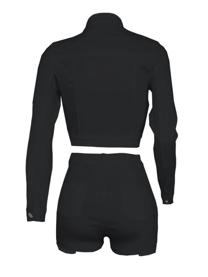 Women Two Piece Short Sets 