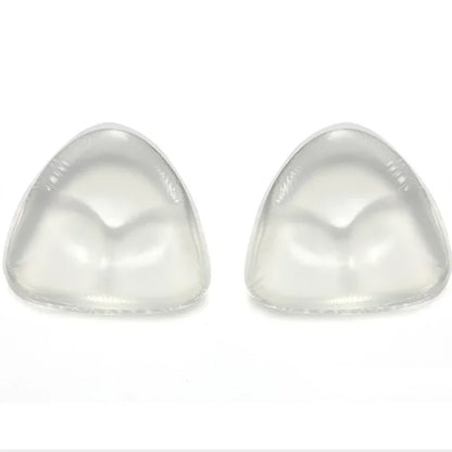 2pcs Silicone Bra Inserts Breast Pads Sticky Push-up Women Bra Cup Thicker Nipple Cover Patch Bikini Inserts