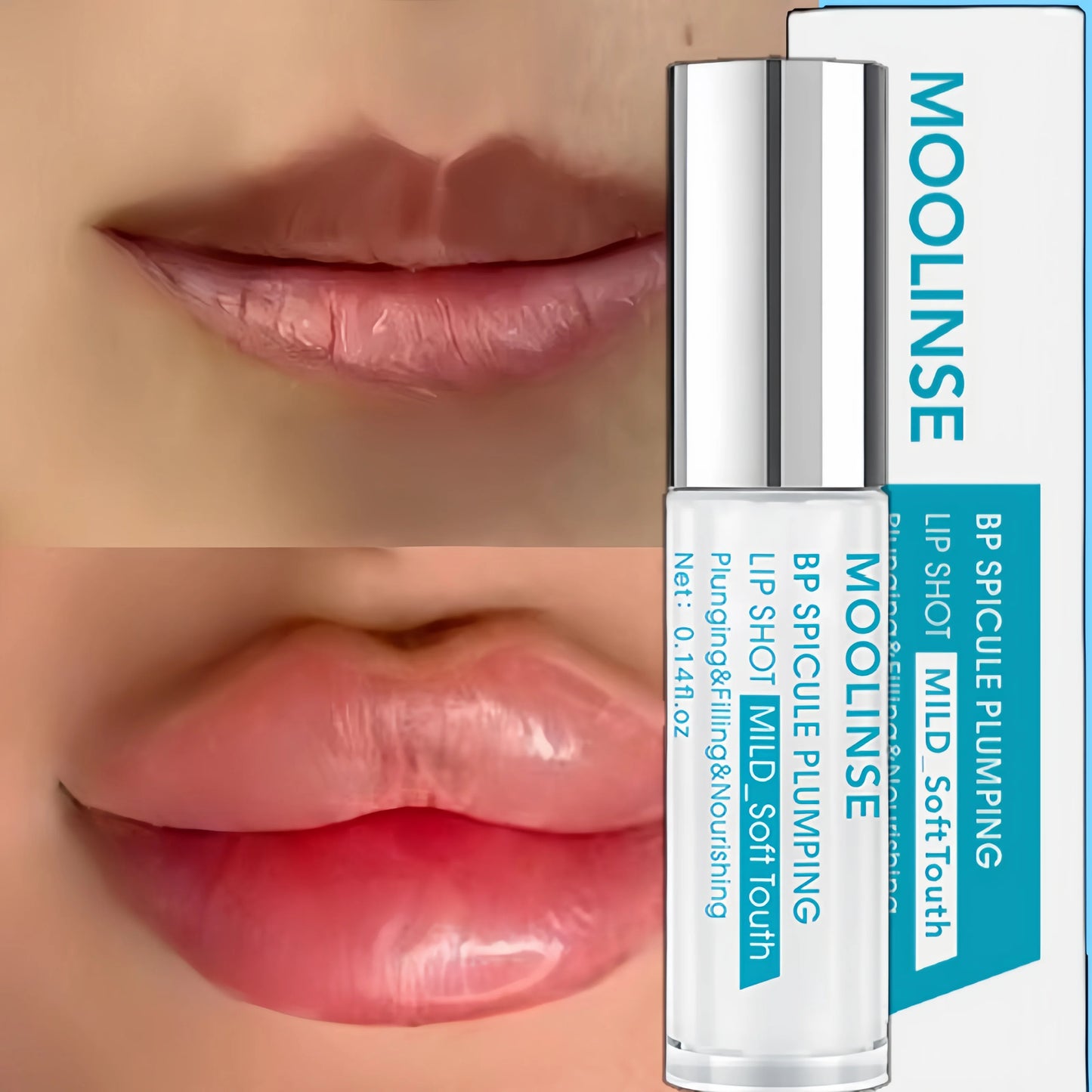 BP Spicule Plump Lip Shot Instantly Volumis Increase Lip Elasticity Long-lasting Moisturize Lip Plumper Gloss Sexy Beauty Makeup