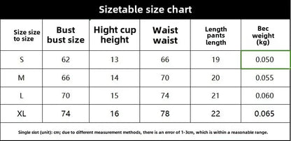 Lingerie Set With Gold Chain + Elegant Thong