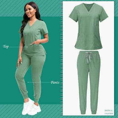 Medical Scrubs, Beauty Spa, Pet Clinic Store (Veterinary), Dentistry Work Clothes Sets