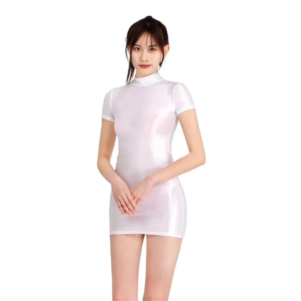 Bodycon Stretchy Off Shoulder Mini Dresses
