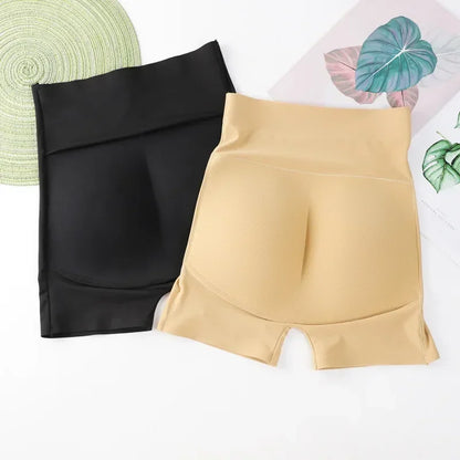 Seamless Padded High Waist Butt Lifter Hip  Buttocks Enhancer Shaper Shorts