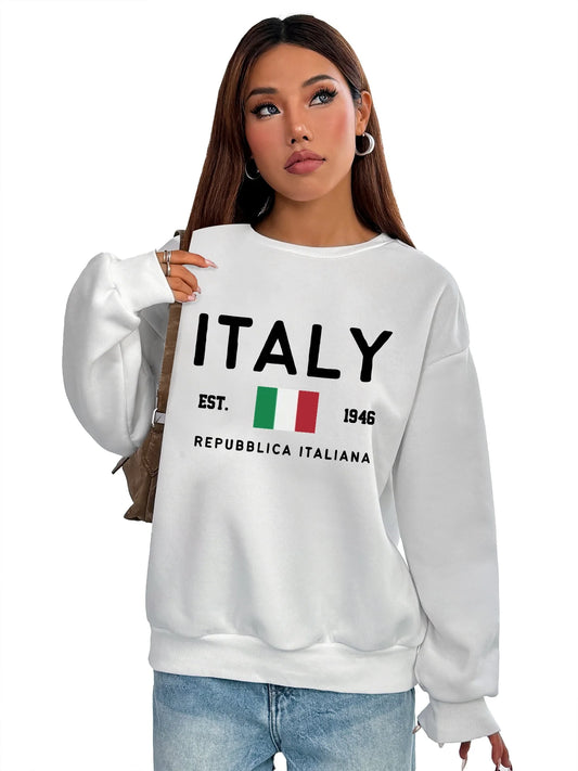 Italy Long Sleeve Women Tops (Basic Shirt)