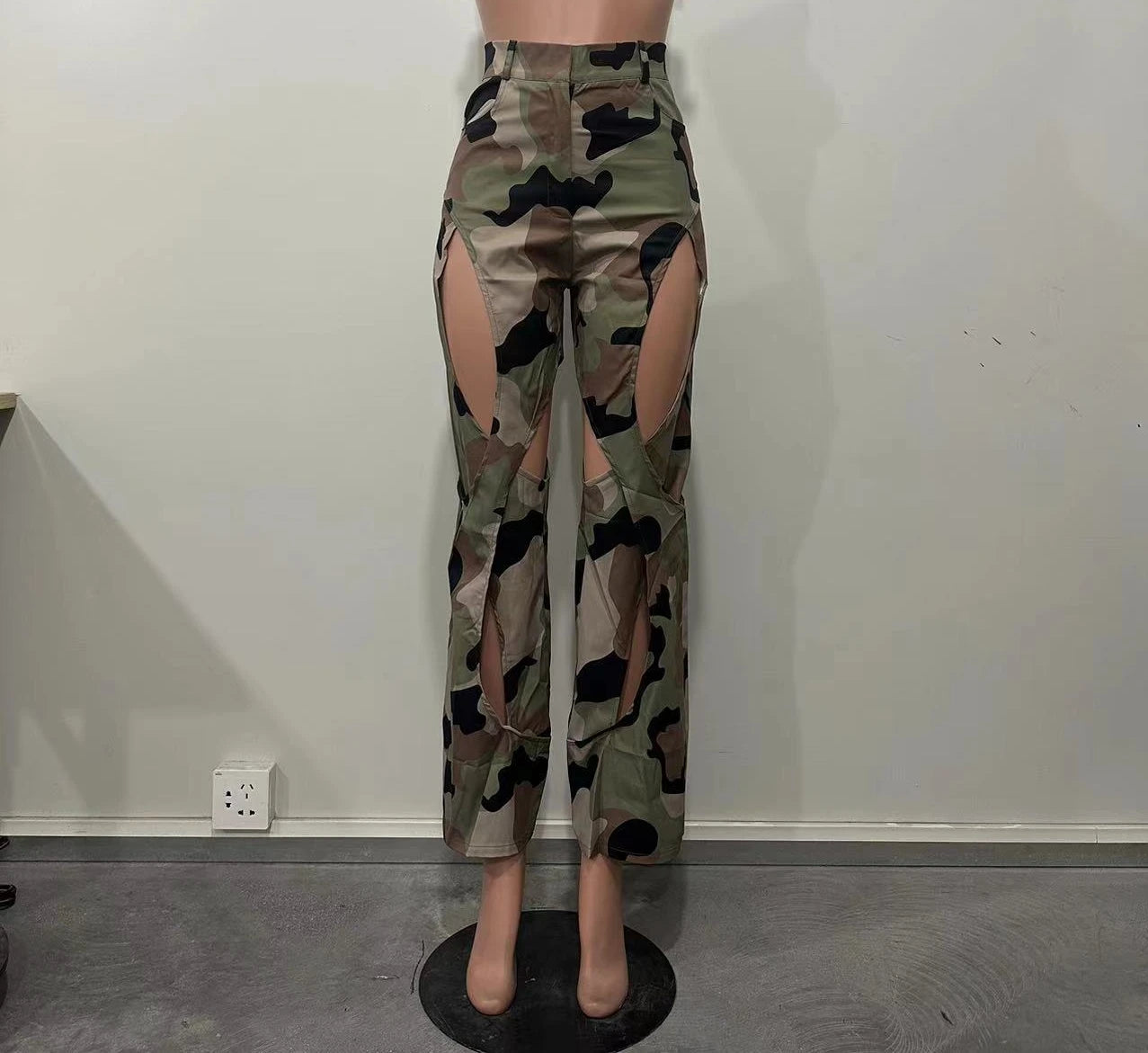 Victoria High Waist Wide Leg Pants (New)