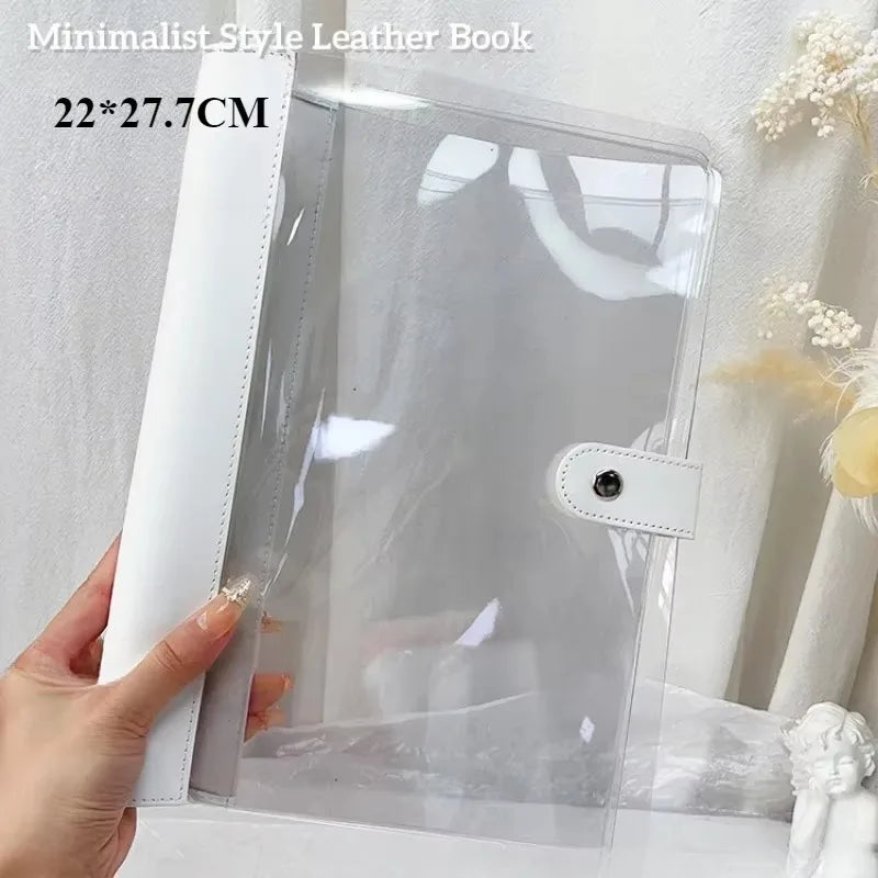 Nail Wear Storage Box Dustproof Transparent Storage Book Nail Plate Style Works Display Color Card Book Nails Supplies tool new