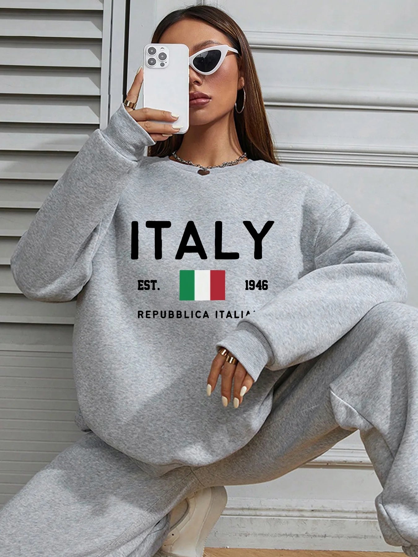 Italy Long Sleeve Women Tops (Basic Shirt)