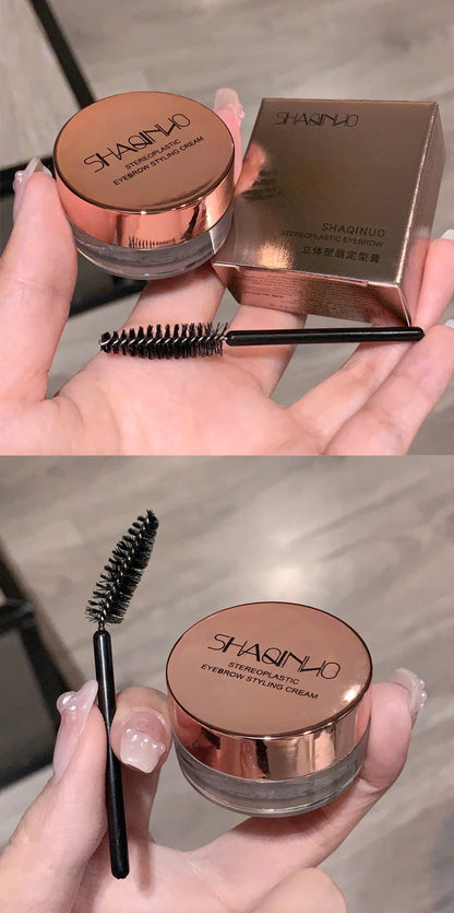 Three-dimensional Eyebrow Shaping Soap Eyebrow Gel Texture Creates Natural Eyebrows Styling Cream Waterproof Quick-Dry Makeup