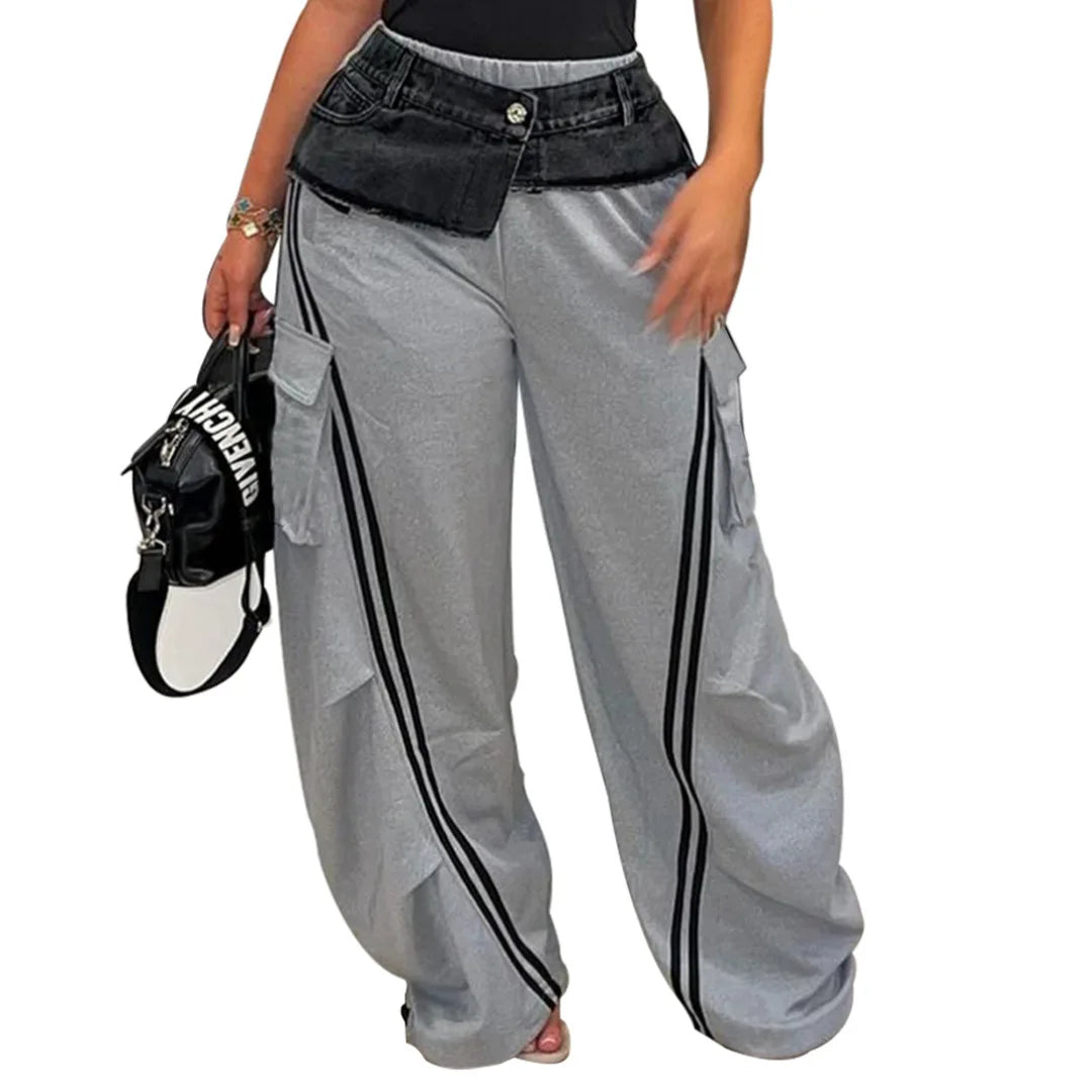 Boston Wide Leg Pants Straight Pants