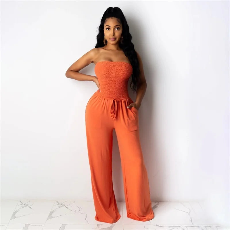 High-quality One Piece Straight  Jumpsuits