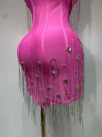 Spaghetti Strap Bodycon Sleeveless Bandage Dresses