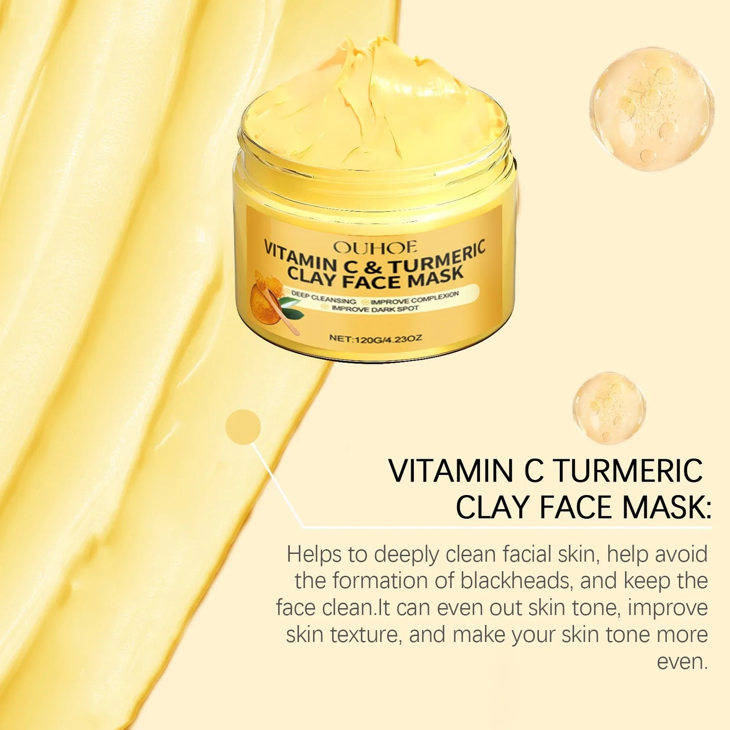 Turmeric Exfoliating Facial Mask (deep cleansing)