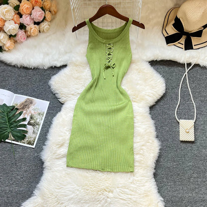 New Fashion Y2K Diamonds Bodycon Mini Dresses