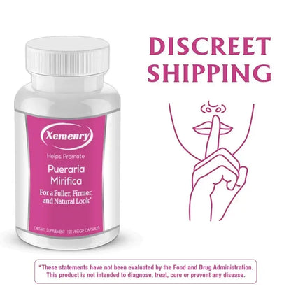 Pueraria Mirifica Capsules - Promote Breast Development,  Natural Herbal - 120 Capsules