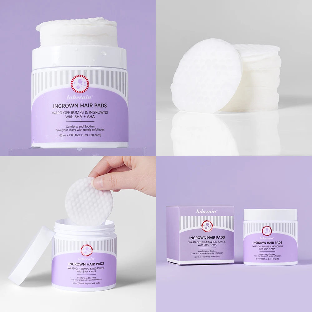 Ingrown Hair Pads Aftershave Treatment Pads To Help Prevent Razor Bumps