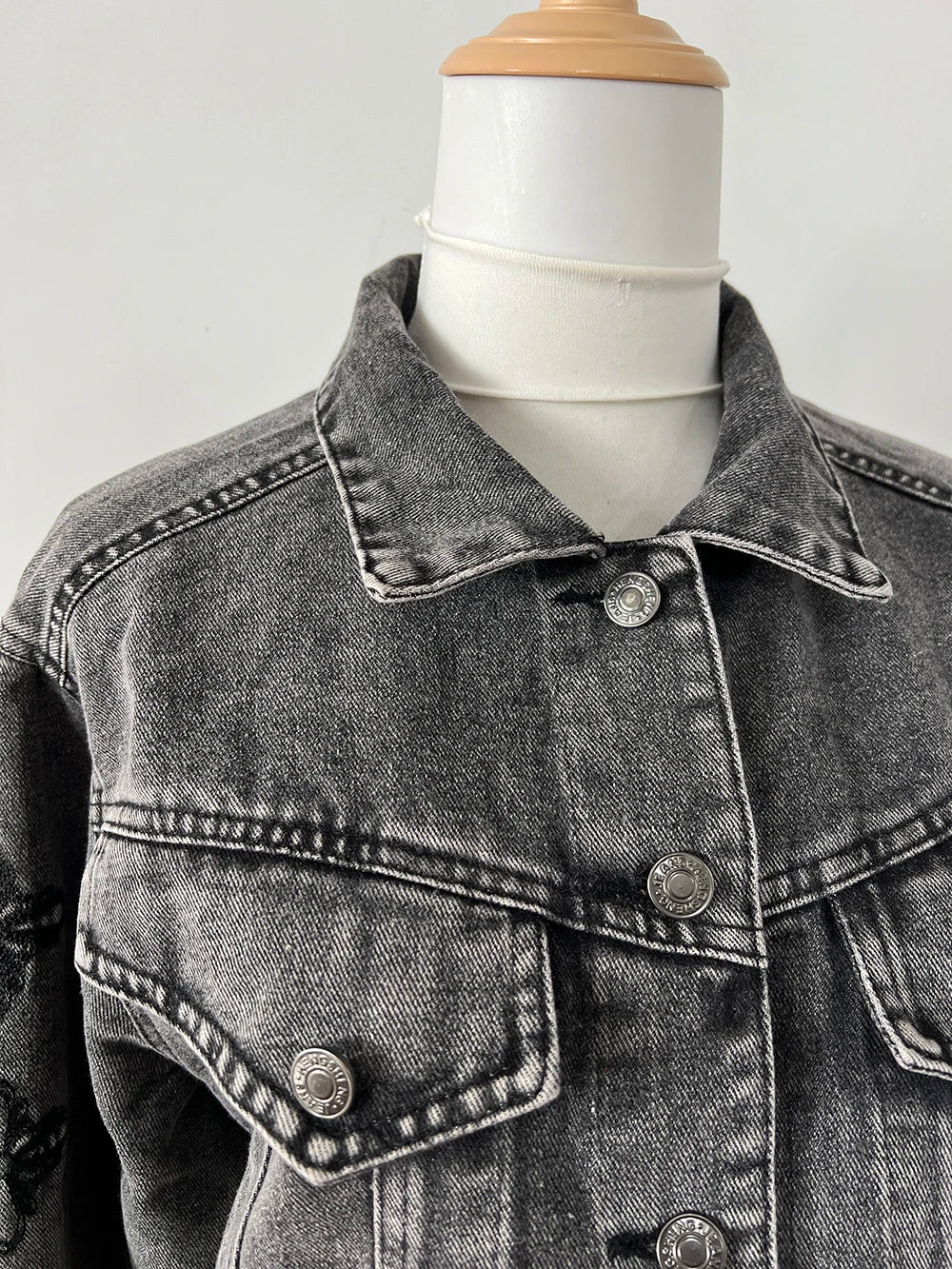 Jenny New Retro Denim Jacket (Washed)