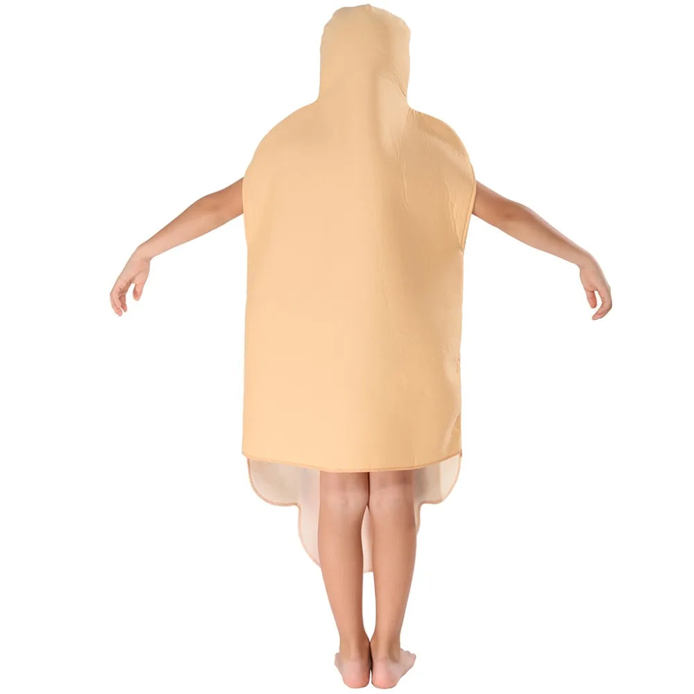 3D Print Hot Dog Costumes Halloween Family One-Piece Costume Carnival Food Costume