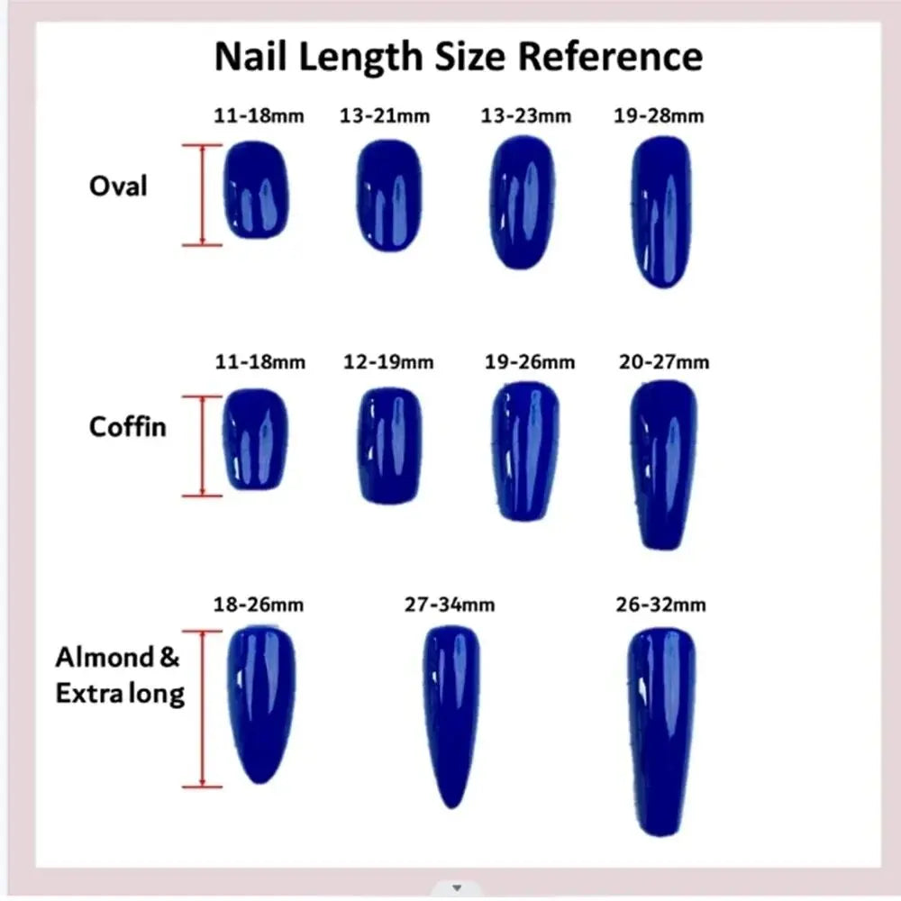 Glitter Press On Nails with Iridescent Heart Rhinestones, Long Stiletto Y2K Fake Nails with Silver Chains