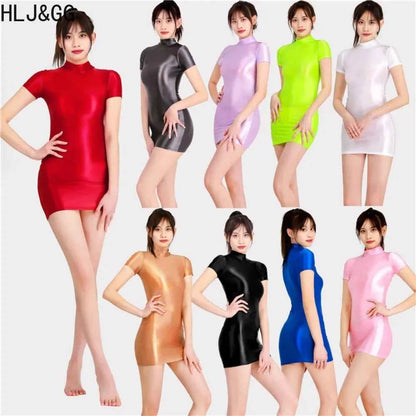 Bodycon Stretchy Off Shoulder Mini Dresses