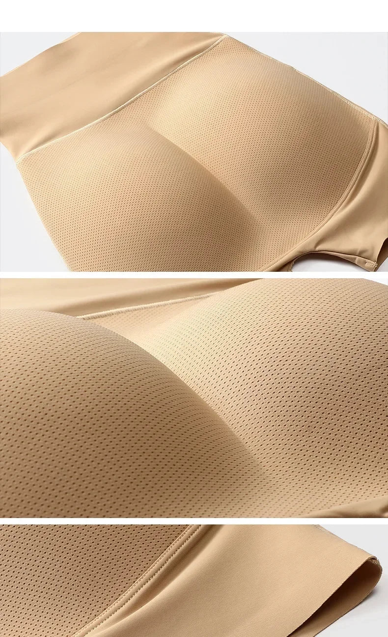 Seamless Padded High Waist Butt Lifter Hip  Buttocks Enhancer Shaper Shorts