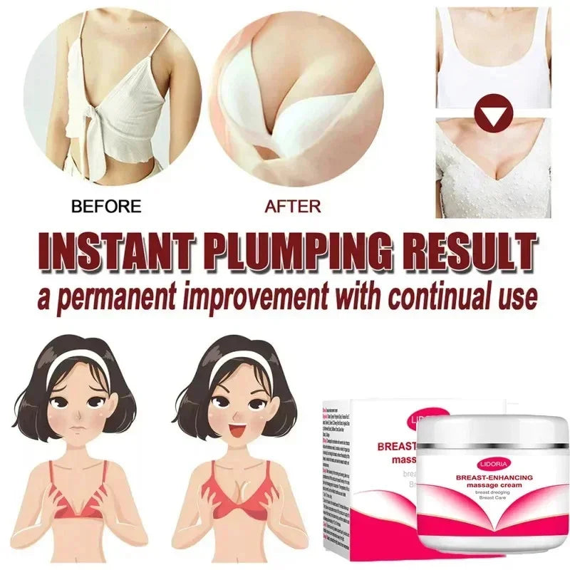 Natural Breast Enlargement Cream Boobs Enhancement Oil Bust Enlarging Bigger Chest Massage Lift Firming Up Size Bust Body Care