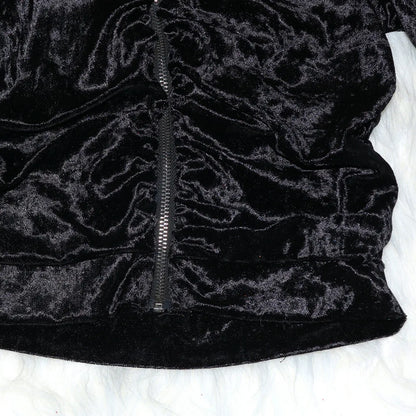 New Winter Fashion Zipper Tops + Slim Pencil Pant Sets
