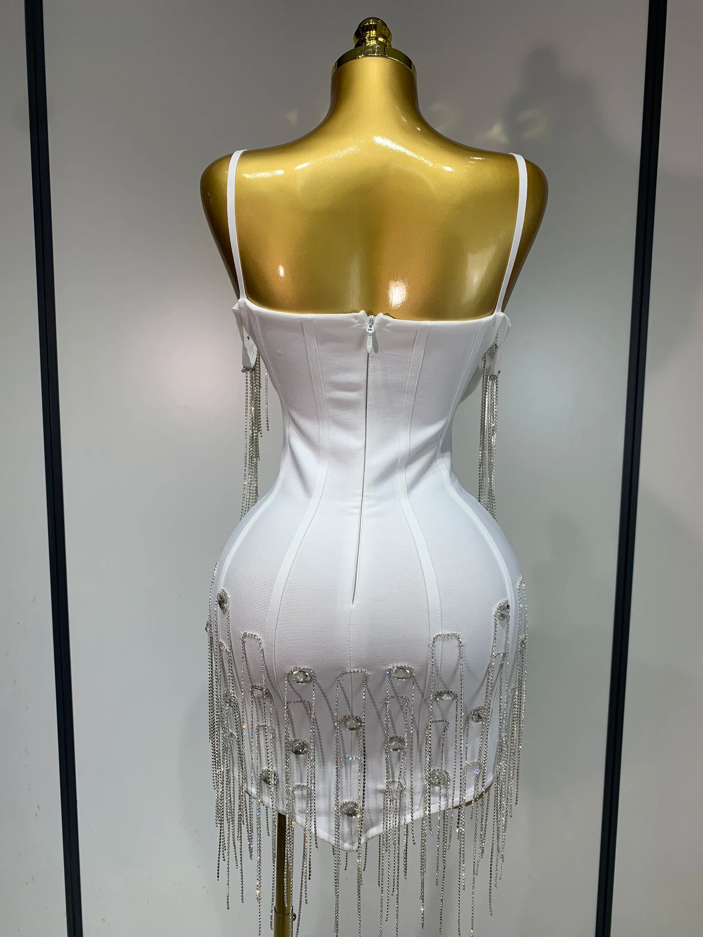 Spaghetti Strap Bodycon Sleeveless Bandage Dresses