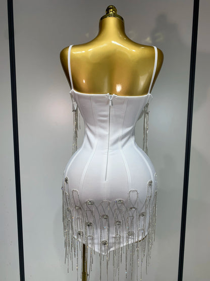 Spaghetti Strap Bodycon Sleeveless Bandage Dresses