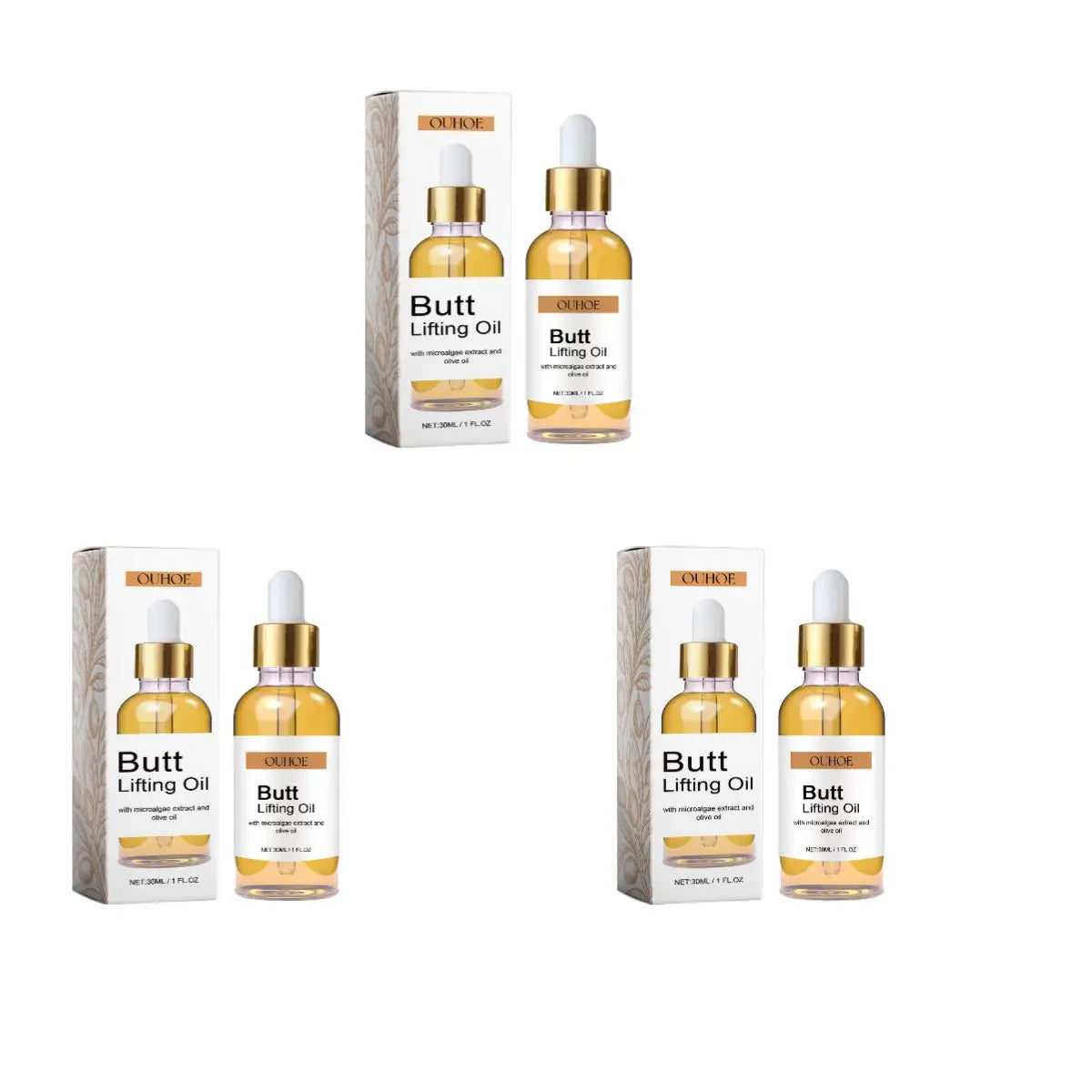 Buttock Enlargement Oil Hip Lifting Growth Firming Nourishing Moisturize Skin Tighten Pores Enhance Elasticity Body Massage Care