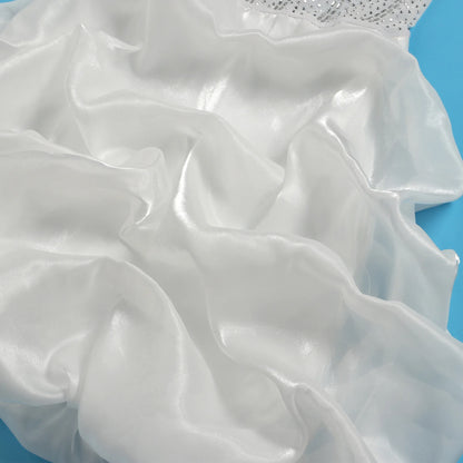 Elegant Tight Waist V-Neck Short Cake Dresses