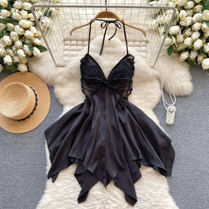 New Butterfly Lace Elegant Feminine Dresses for Women Comfortable