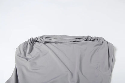 Tank Tops+Side Ribbon Skirts Stretch Matching Outfits