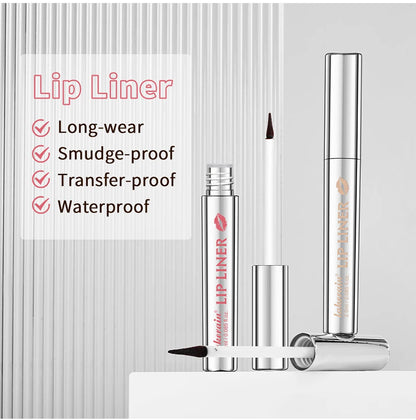 Magic Peel Off Lip Cosmetic Matte Lip Liner Pencil Long Lasting Waterproof Smudge Proof Transfer Proof Peel Off Lip Stain Tattoo
