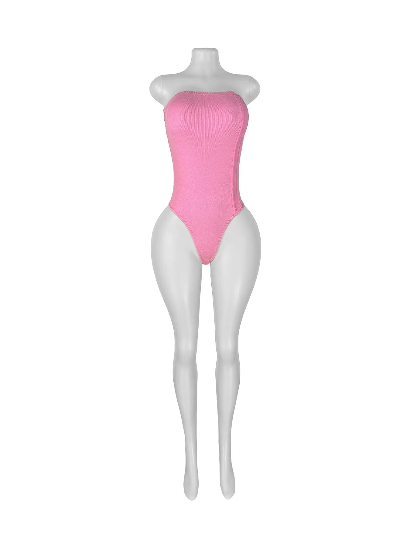Ribbed Bodycon Bodysuits Tops + Jogger Pants (2 pcs.)