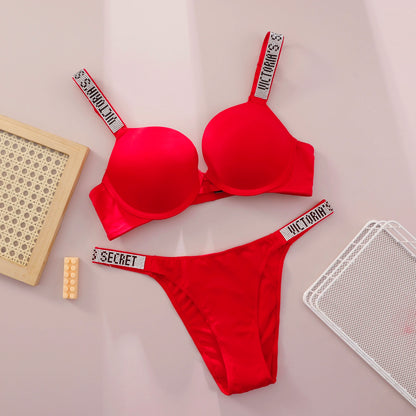 Victoria Secret Comfortable Breathable Push Up Bra + Panty Set