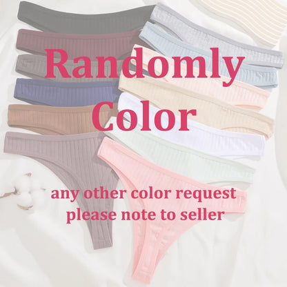 8Pcs/Set Breathable Comfortable Soft G-String